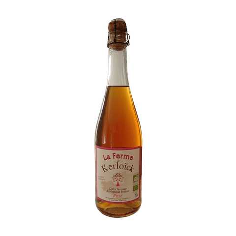 Fransk cider rosé økologisk saveurs-de-france.dk Kerloick